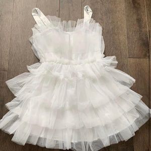 Storia Tiered Layered Tulle Dress